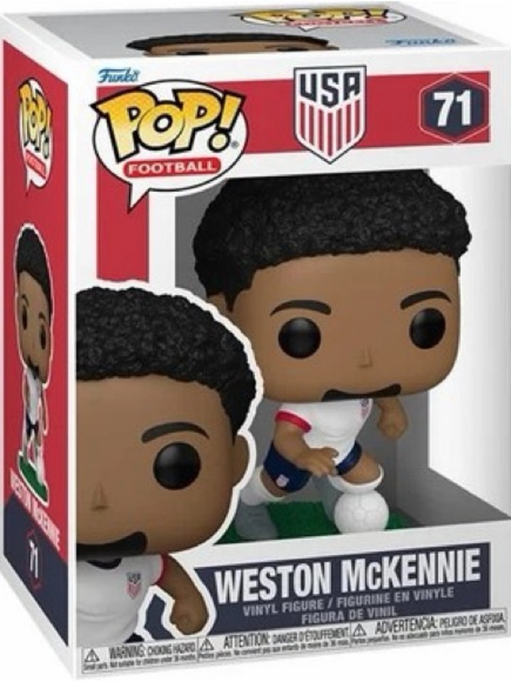 NEW Funko Pop! Doll Football Weston McKennie #71 Vinyl Figure